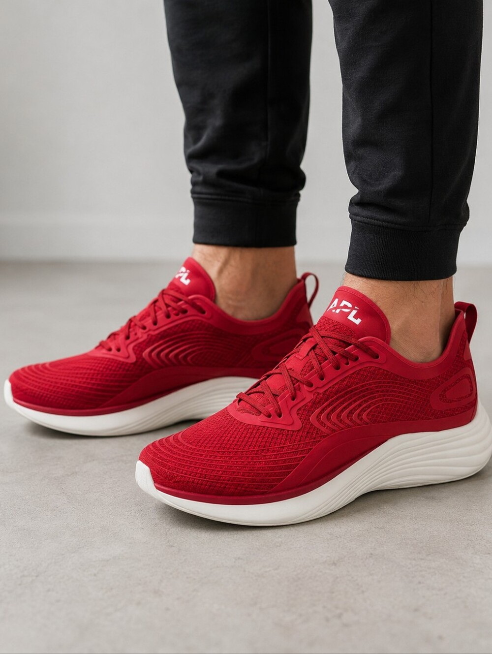 APL Athletic Propulsion Labs Men's Running Shoes Red Size 10.5 New In Box